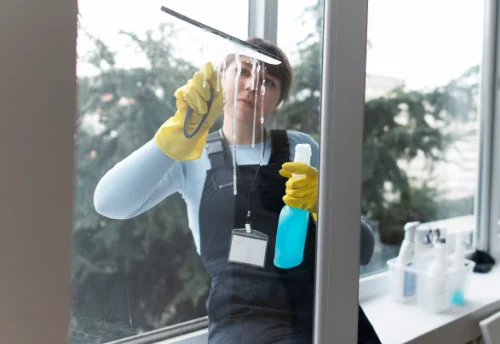 Nettoyage de vitres intérieures et extérieures à Briollay